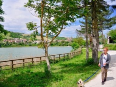 Am See Mercatale bei Sassocorvaro